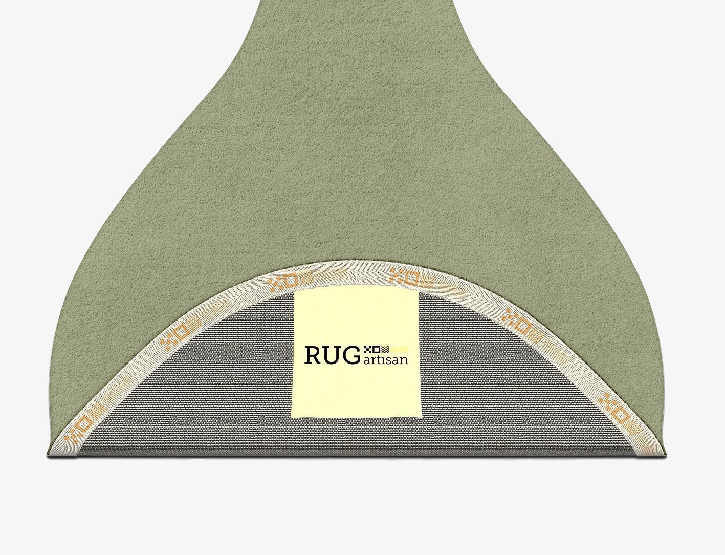 RA-CD12 Solid Colors Drop Hand Tufted Pure Wool Custom Rug by Rug Artisan