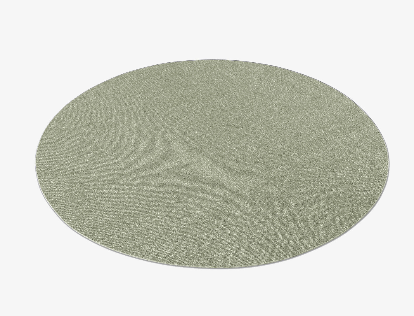 RA-CD12 Solid Colors Round Outdoor Recycled Yarn Custom Rug by Rug Artisan