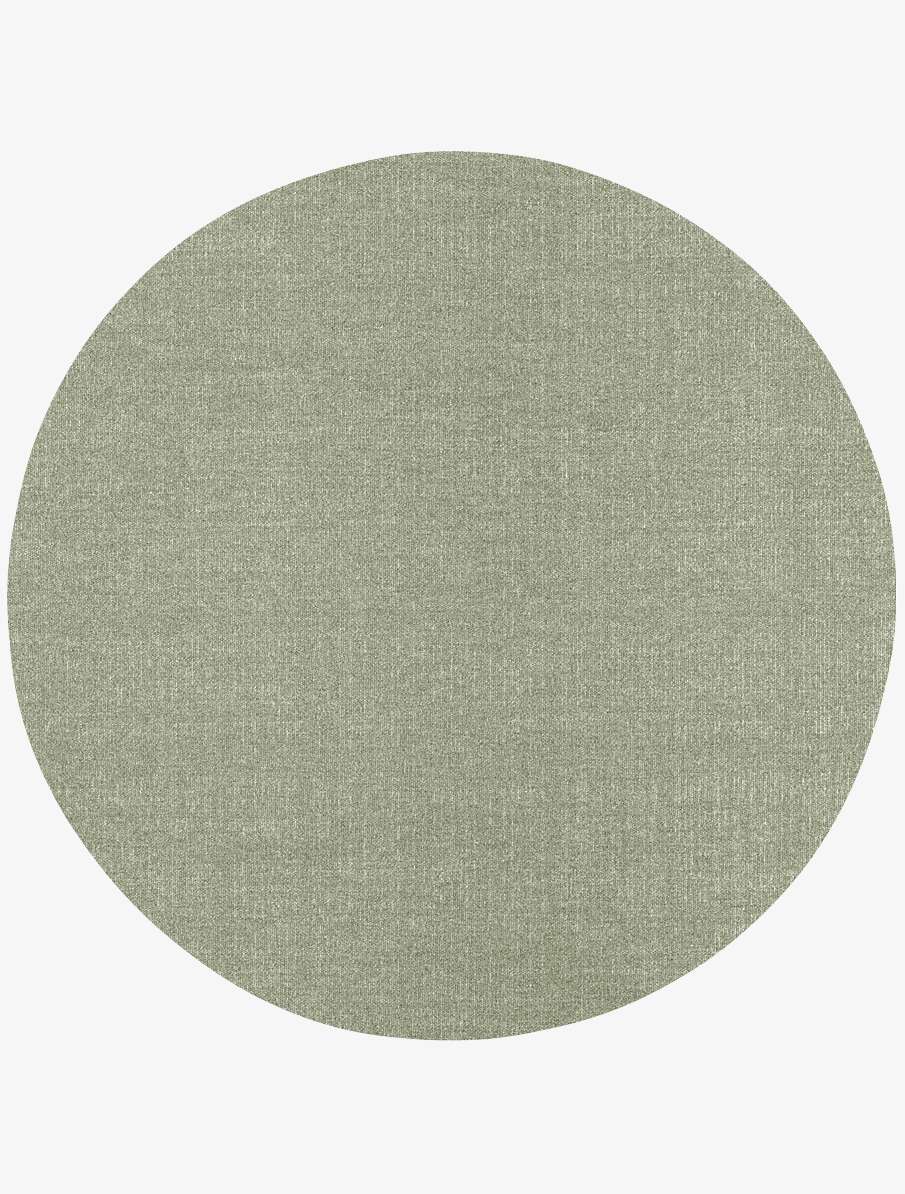 RA-CD12 Solid Colours Round Outdoor Recycled Yarn Custom Rug by Rug Artisan
