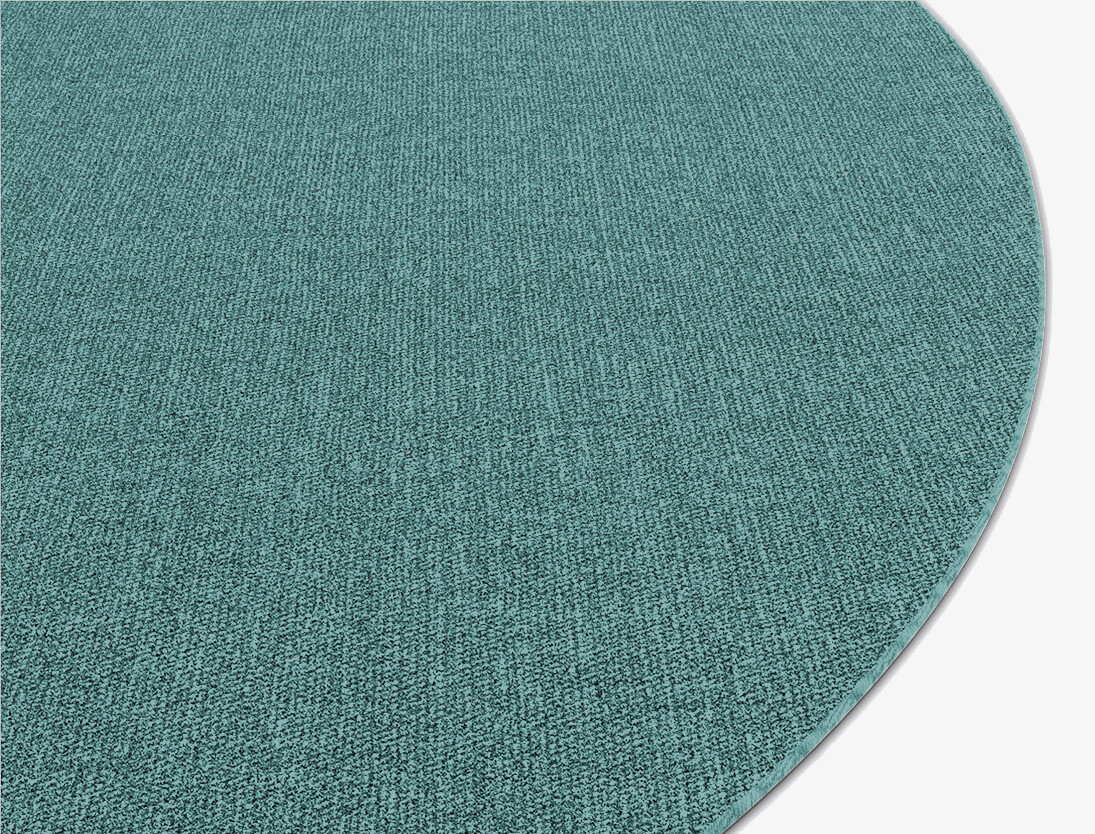 RA-CG08 Solid Colors Oval Flatweave New Zealand Wool Custom Rug by Rug Artisan