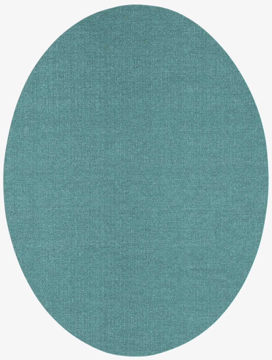 RA-CG08 Solid Colours Oval Flatweave New Zealand Wool Custom Rug by Rug Artisan