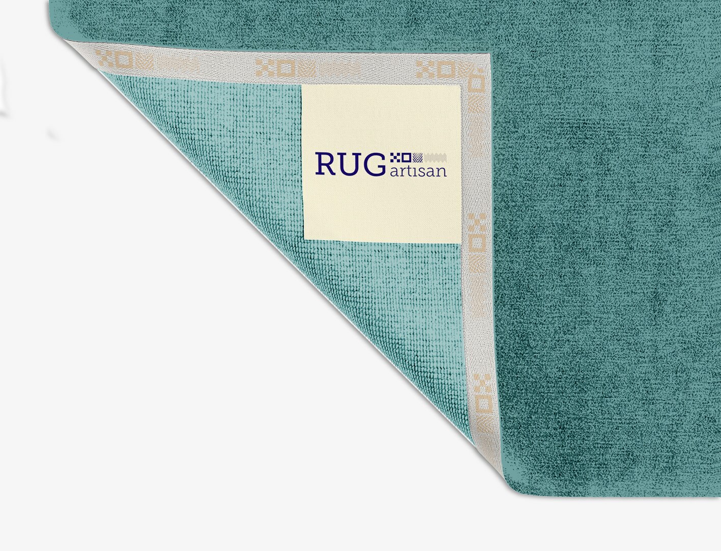 RA-CG08 Solid Colours Square Hand Knotted Bamboo Silk Custom Rug by Rug Artisan