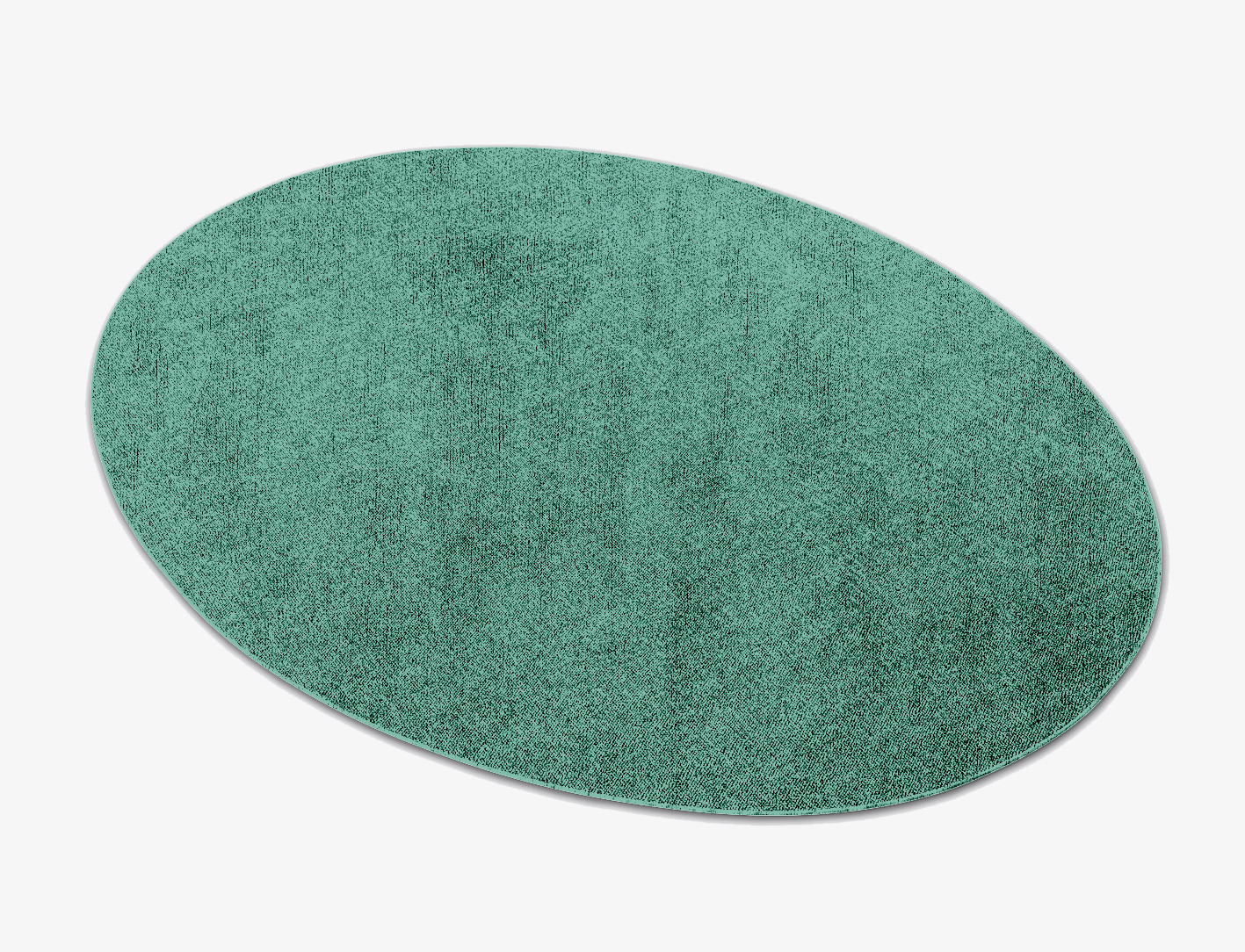 RA-CH06 Solid Colors Oval Flatweave Bamboo Silk Custom Rug by Rug Artisan