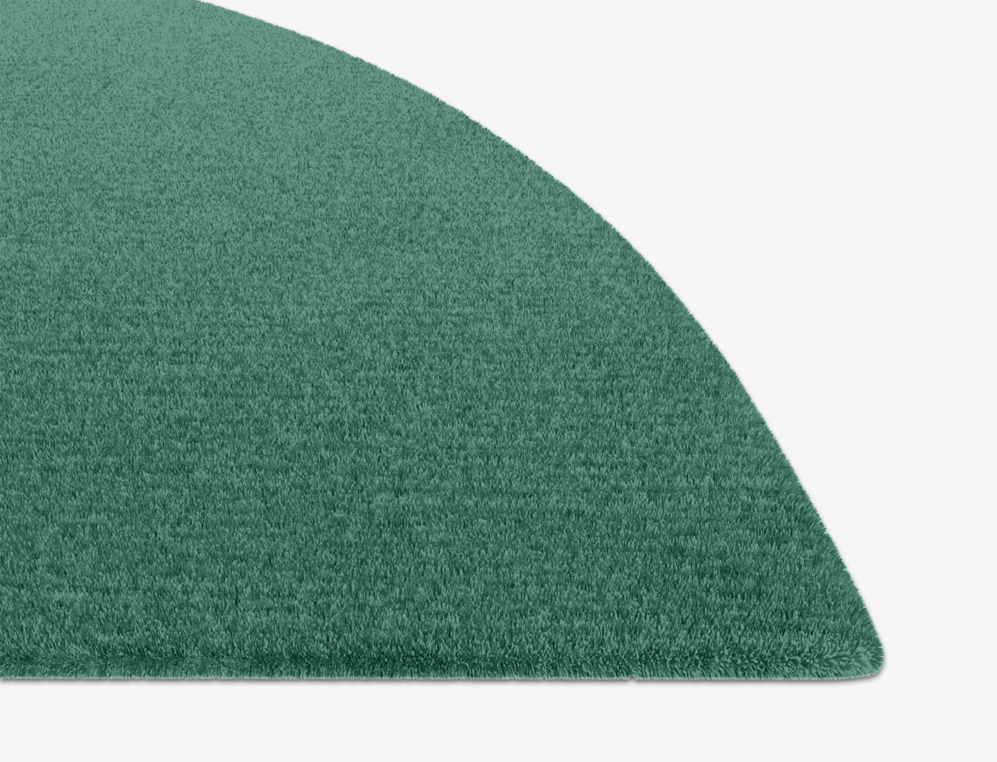 RA-CH06 Solid Colors Halfmoon Hand Knotted Tibetan Wool Custom Rug by Rug Artisan