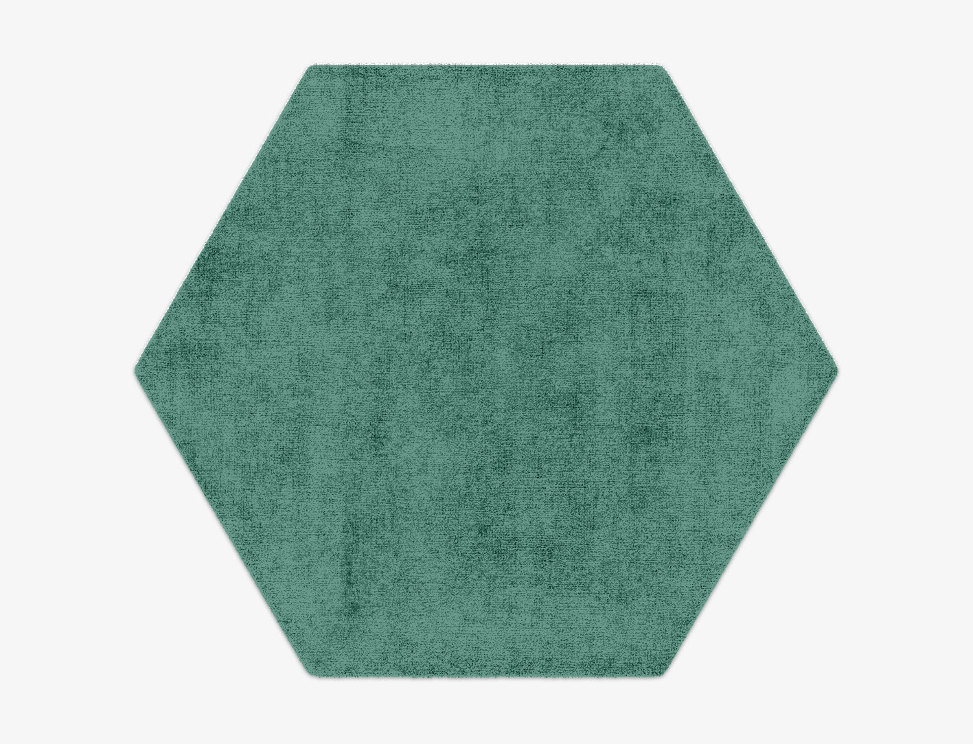 RA-CH06 Solid Colors Hexagon Hand Knotted Bamboo Silk Custom Rug by Rug Artisan