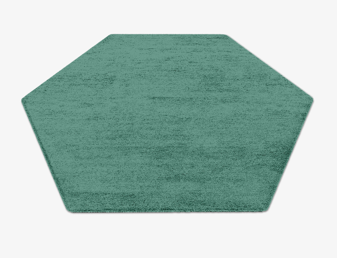 RA-CH06 Solid Colors Hexagon Hand Knotted Bamboo Silk Custom Rug by Rug Artisan
