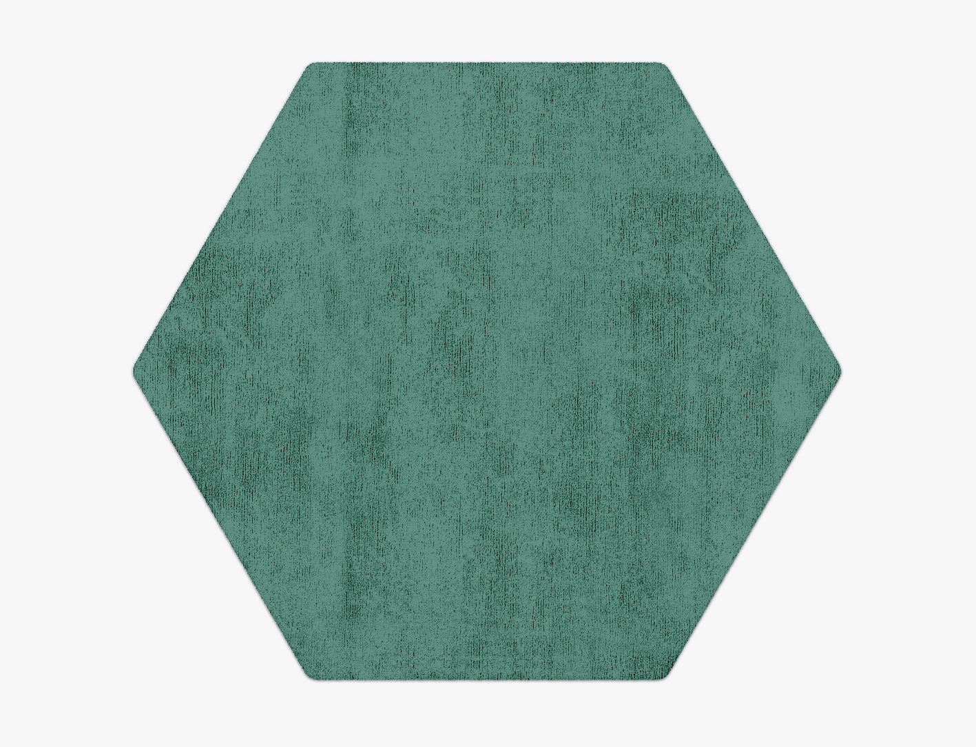 RA-CH06 Solid Colors Hexagon Hand Tufted Bamboo Silk Custom Rug by Rug Artisan