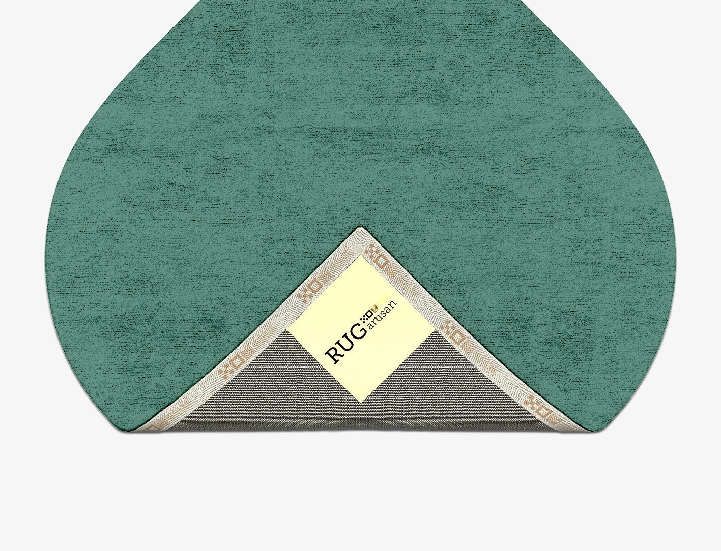 RA-CH06 Solid Colors Ogee Hand Tufted Bamboo Silk Custom Rug by Rug Artisan
