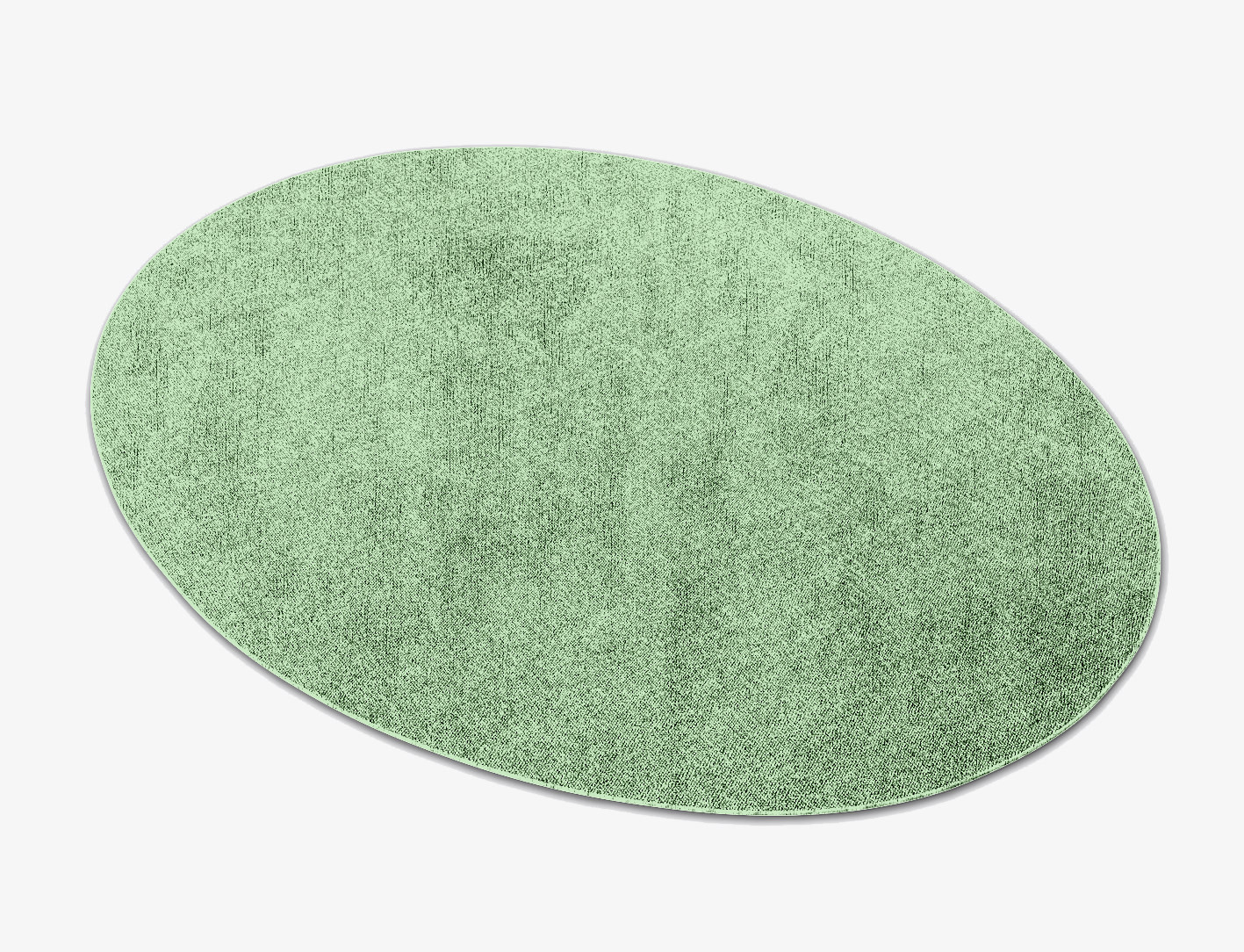 RA-CH10 Solid Colors Oval Flatweave Bamboo Silk Custom Rug by Rug Artisan