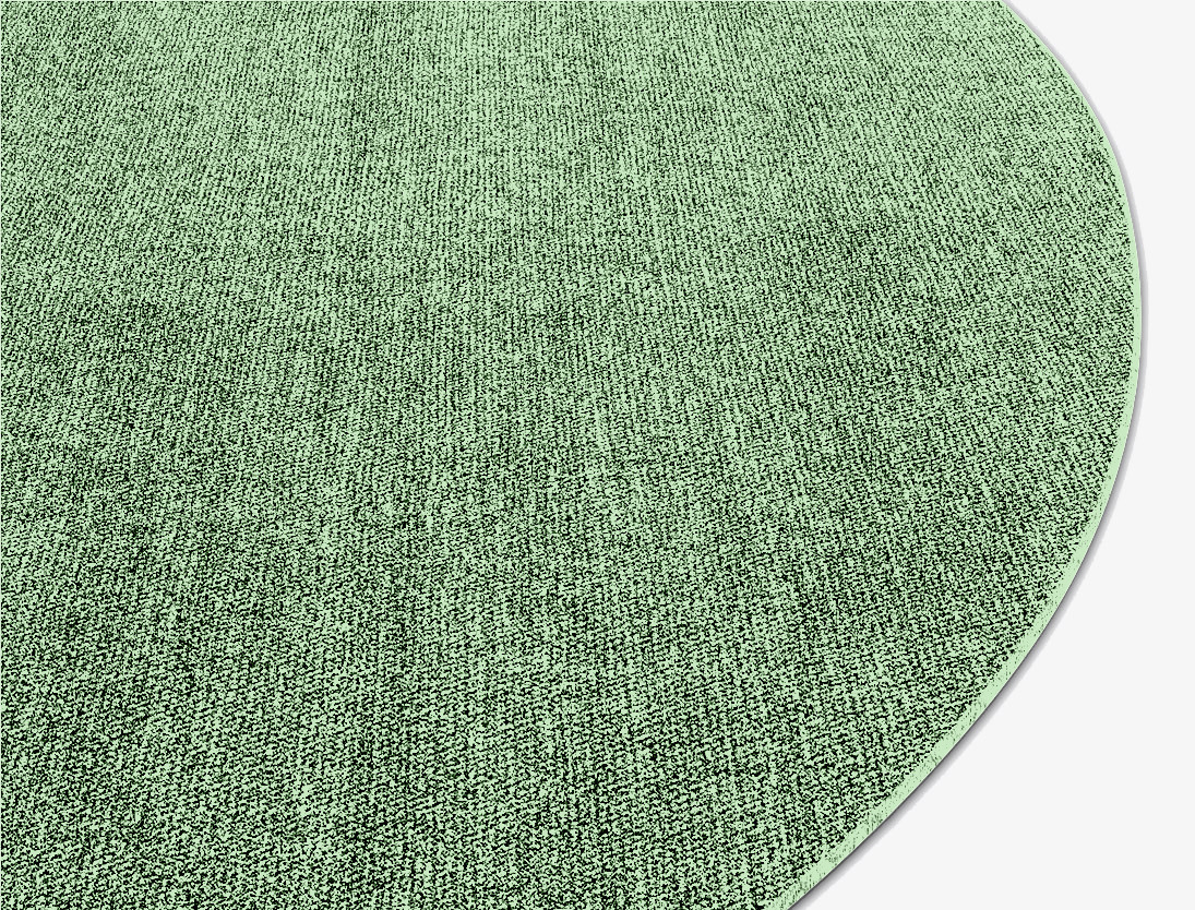 RA-CH10 Solid Colors Oval Flatweave Bamboo Silk Custom Rug by Rug Artisan
