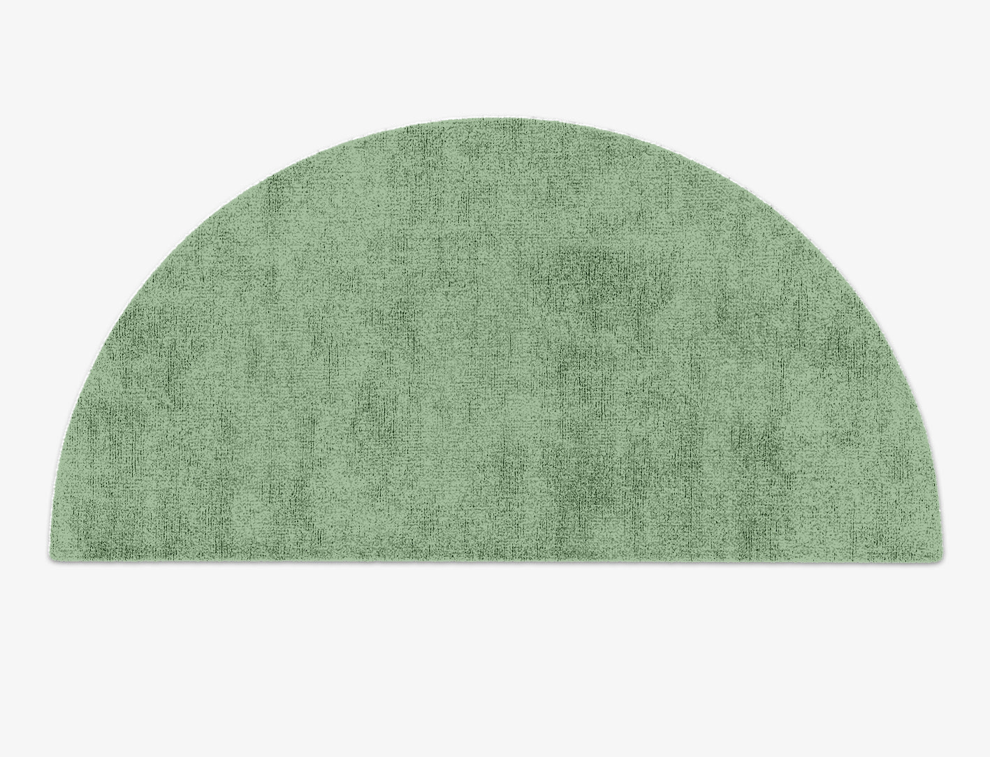 RA-CH10 Solid Colors Halfmoon Hand Knotted Bamboo Silk Custom Rug by Rug Artisan