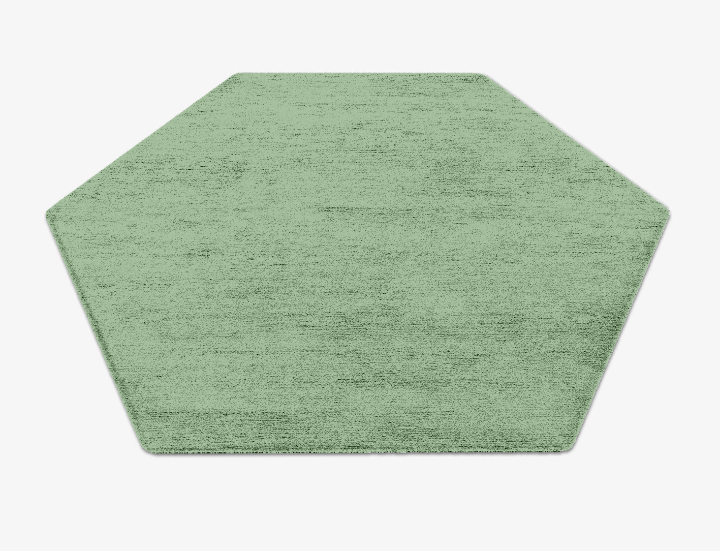 RA-CH10 Solid Colors Hexagon Hand Knotted Bamboo Silk Custom Rug by Rug Artisan