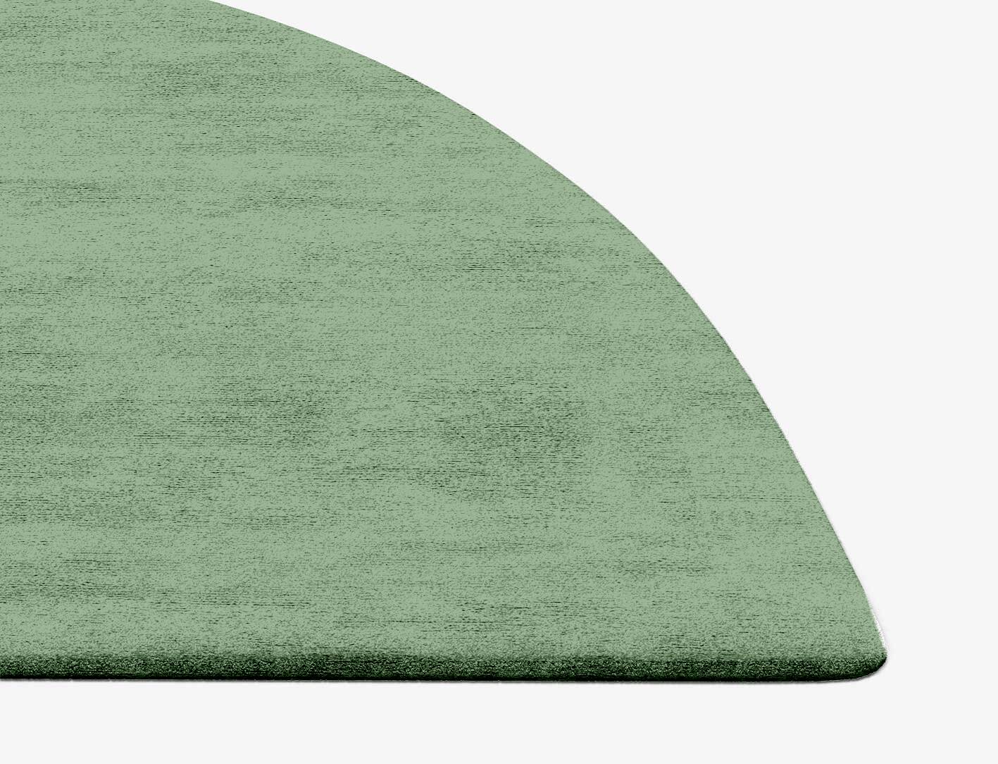 RA-CH10 Solid Colors Halfmoon Hand Tufted Bamboo Silk Custom Rug by Rug Artisan