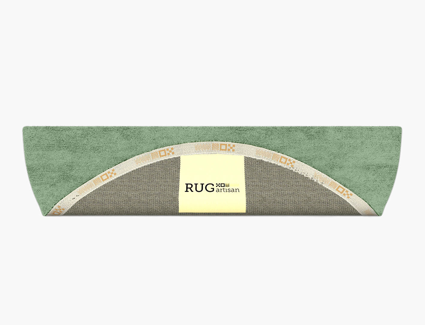 RA-CH10 Solid Colors Halfmoon Hand Tufted Bamboo Silk Custom Rug by Rug Artisan