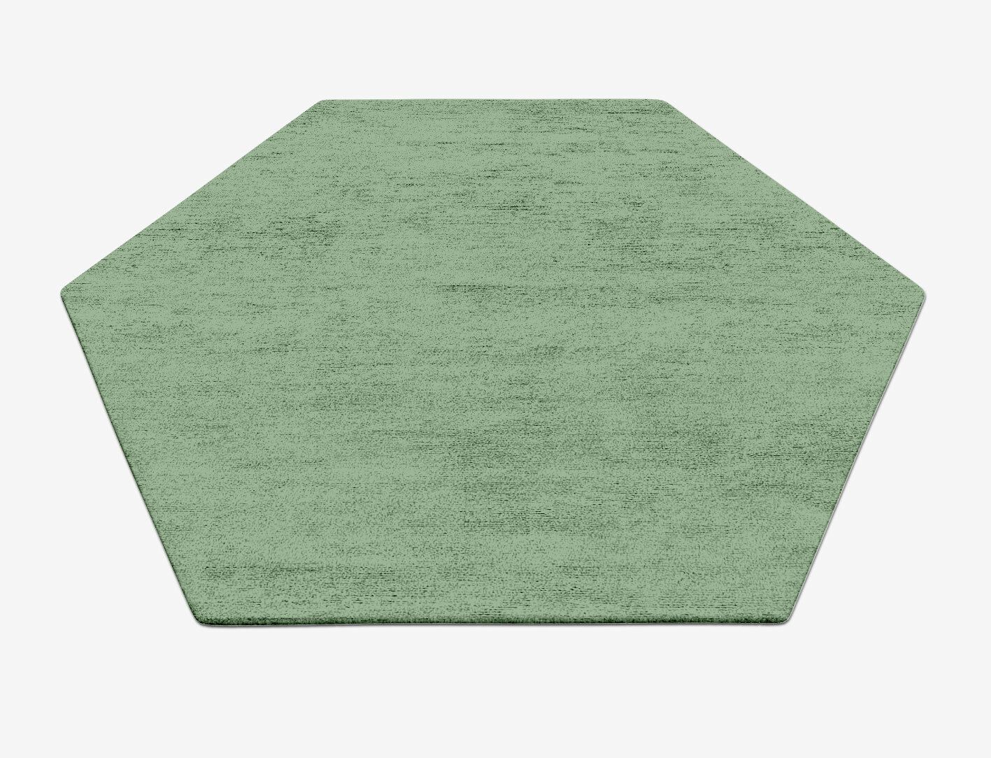 RA-CH10 Solid Colors Hexagon Hand Tufted Bamboo Silk Custom Rug by Rug Artisan