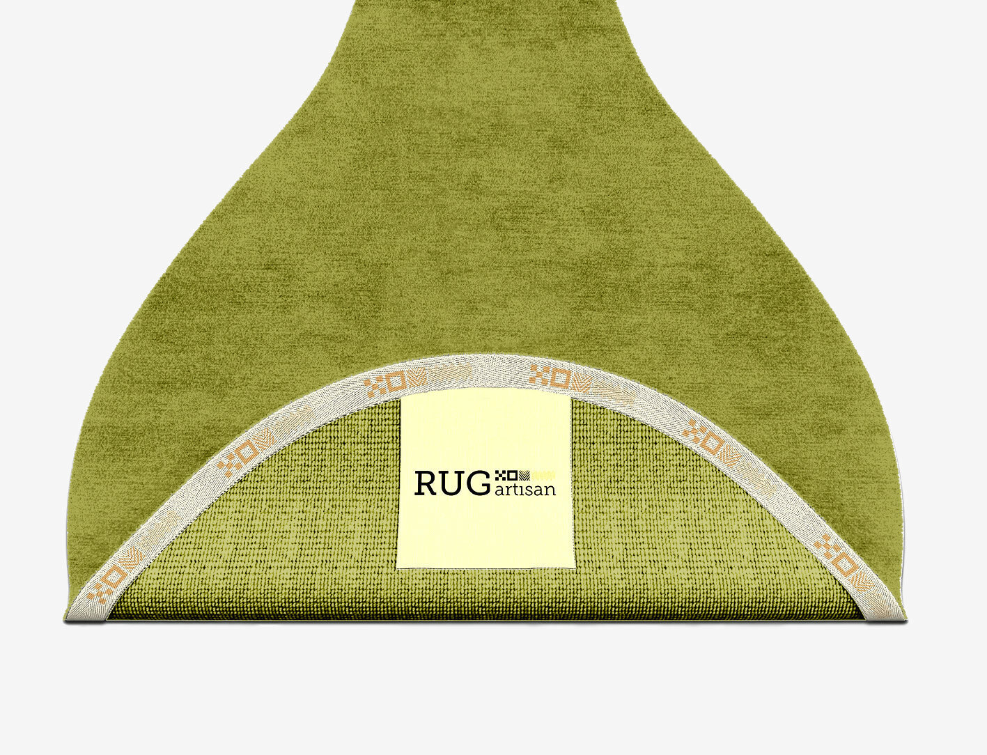 RA-CK04 Solid Colours Drop Hand Knotted Bamboo Silk Custom Rug by Rug Artisan