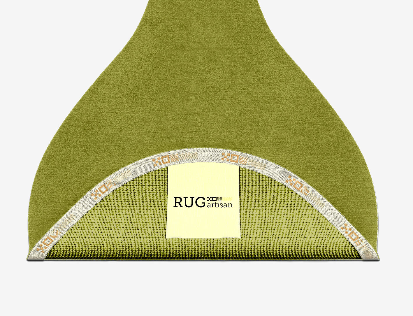 RA-CK04 Solid Colors Drop Hand Knotted Tibetan Wool Custom Rug by Rug Artisan
