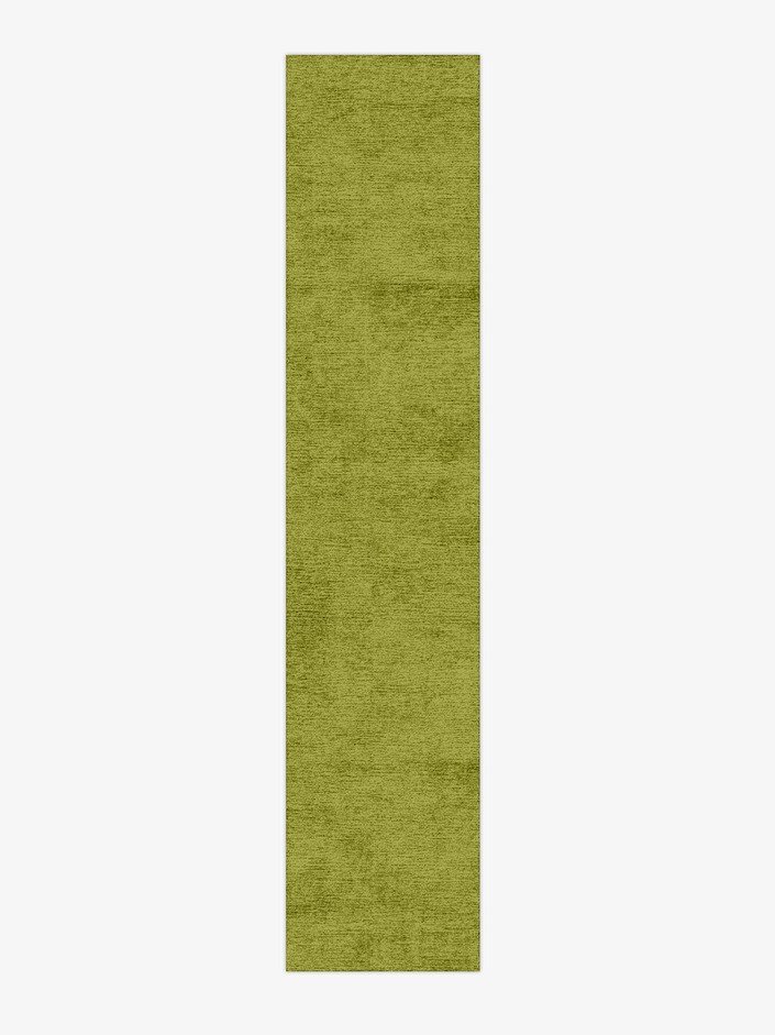 RA-CK04 Solid Colors Runner Hand Knotted Bamboo Silk Custom Rug by Rug Artisan