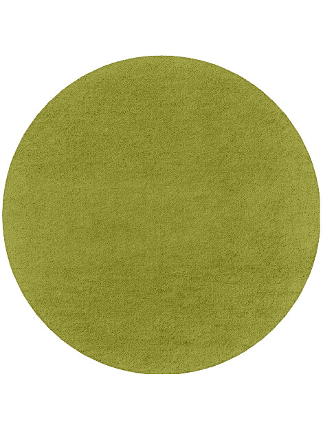 RA-CK04 Solid Colors Round Hand Tufted Pure Wool Custom Rug by Rug Artisan