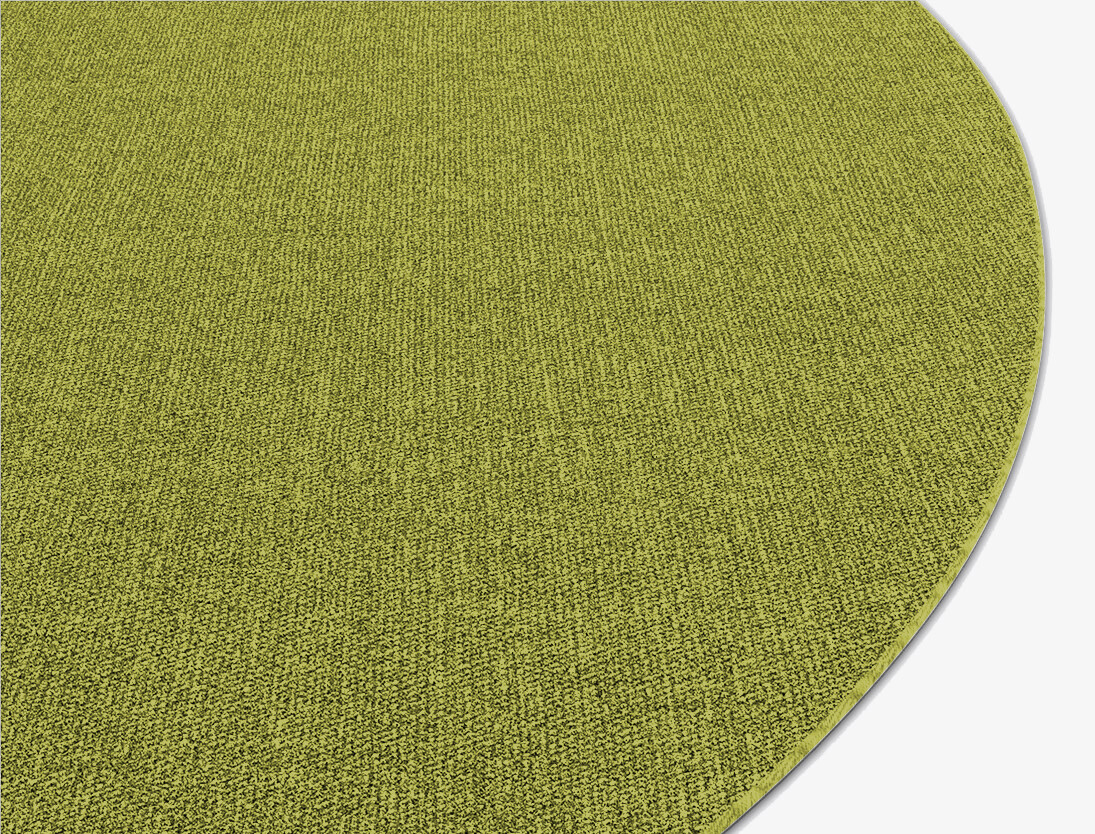 RA-CK04 Solid Colors Oval Outdoor Recycled Yarn Custom Rug by Rug Artisan