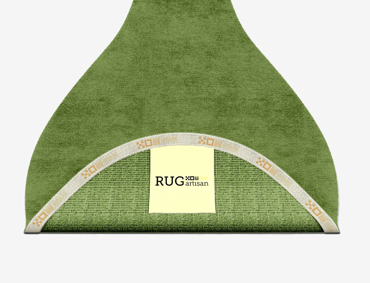 RA-CL06 Solid Colors Drop Hand Knotted Bamboo Silk Custom Rug by Rug Artisan
