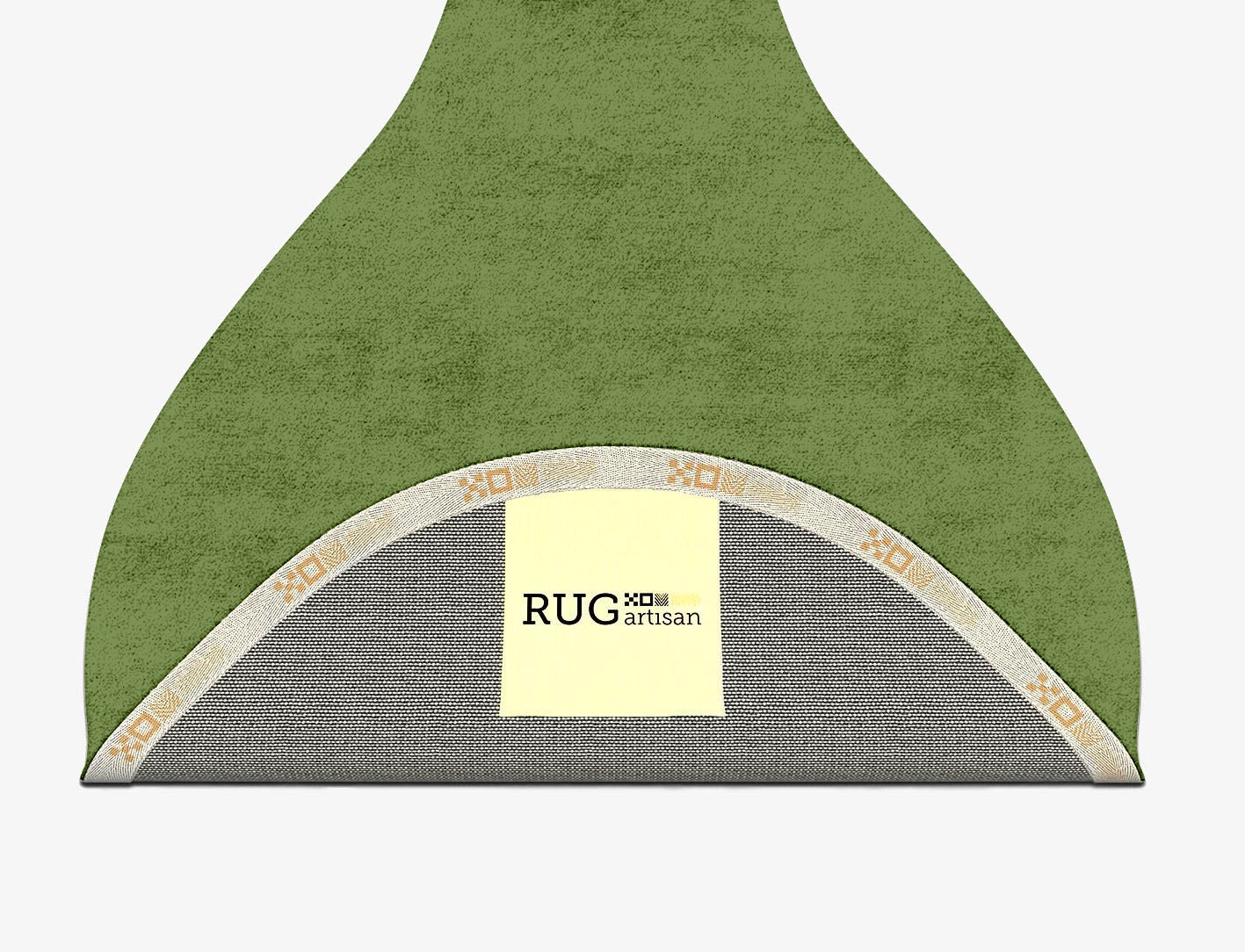 RA-CL06 Solid Colors Drop Hand Tufted Bamboo Silk Custom Rug by Rug Artisan