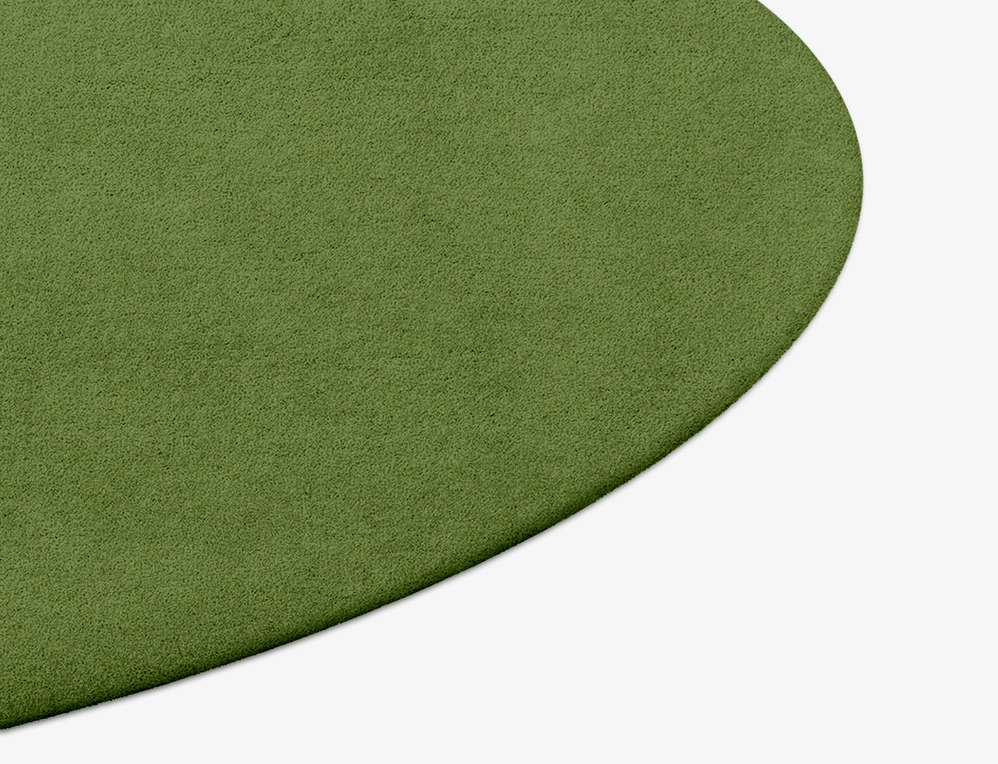 RA-CL06 Solid Colours Round Hand Tufted Pure Wool Custom Rug by Rug Artisan