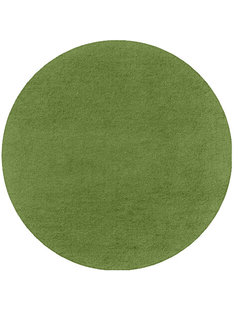 RA-CL06 Solid Colors Round Hand Tufted Pure Wool Custom Rug by Rug Artisan