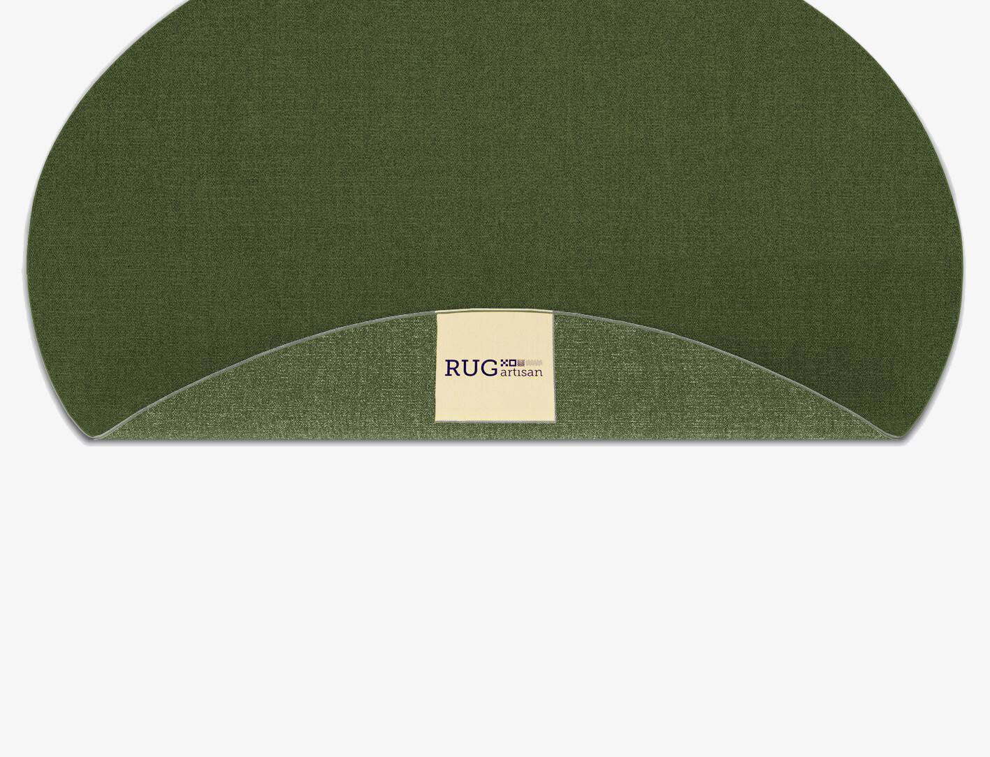 RA-CM04 Solid Colors Oval Flatweave New Zealand Wool Custom Rug by Rug Artisan
