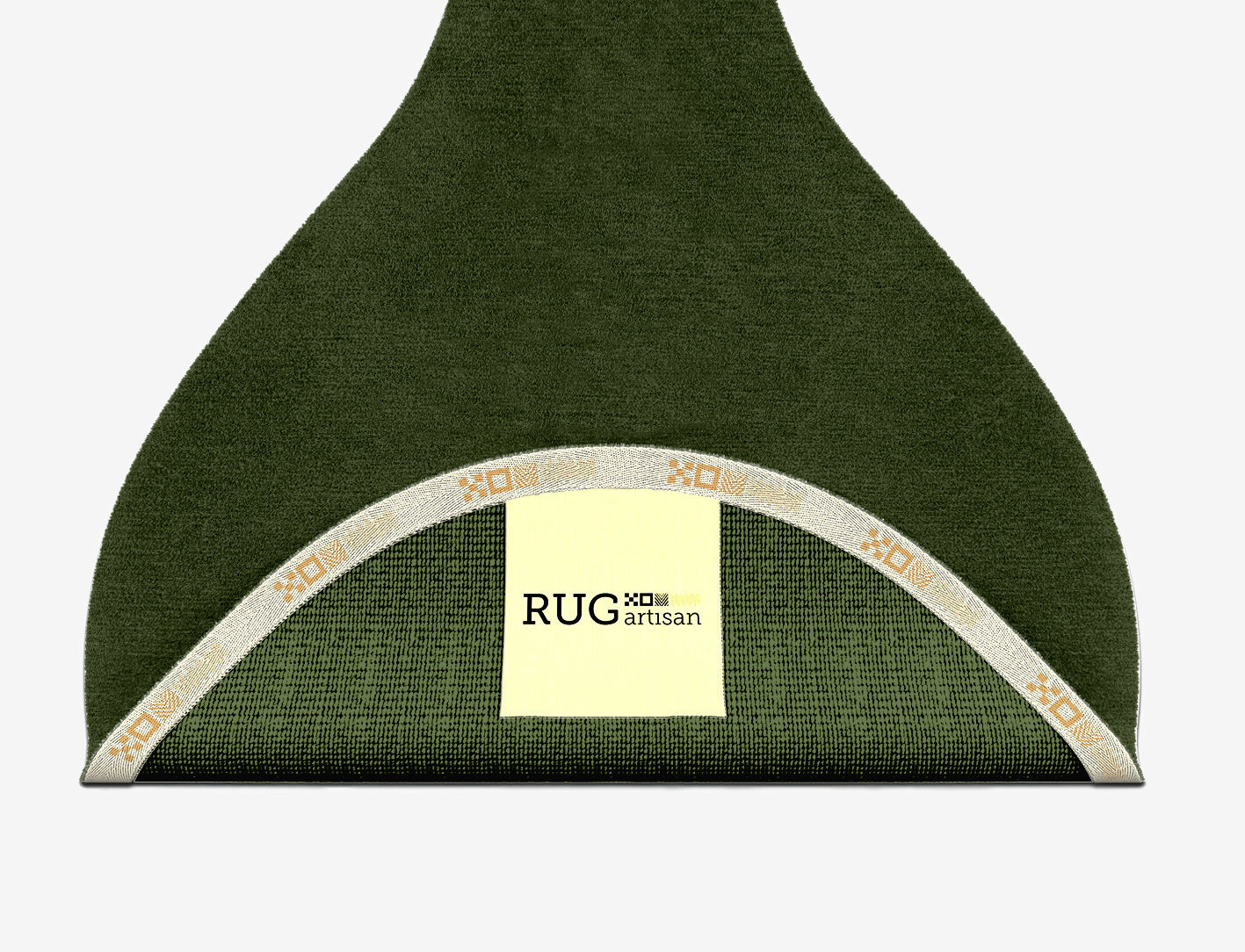 RA-CM04 Solid Colors Drop Hand Knotted Tibetan Wool Custom Rug by Rug Artisan