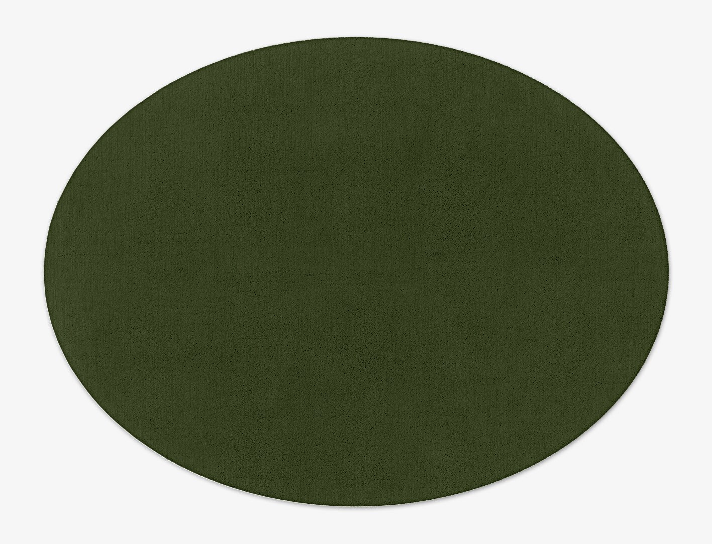 RA-CM04 Solid Colors Oval Hand Tufted Pure Wool Custom Rug by Rug Artisan