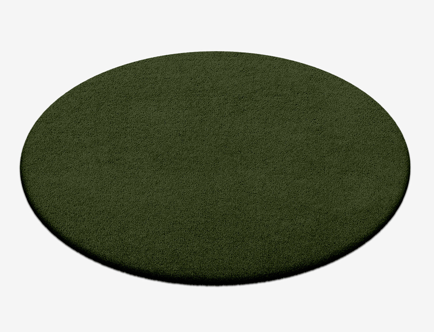 RA-CM04 Solid Colors Round Hand Tufted Pure Wool Custom Rug by Rug Artisan