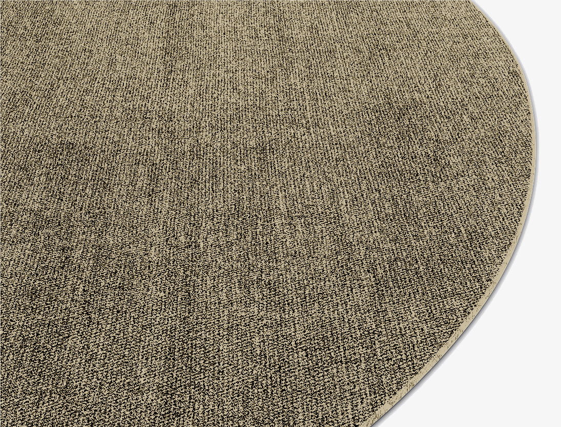 RA-CN09 Solid Colors Oval Flatweave Bamboo Silk Custom Rug by Rug Artisan