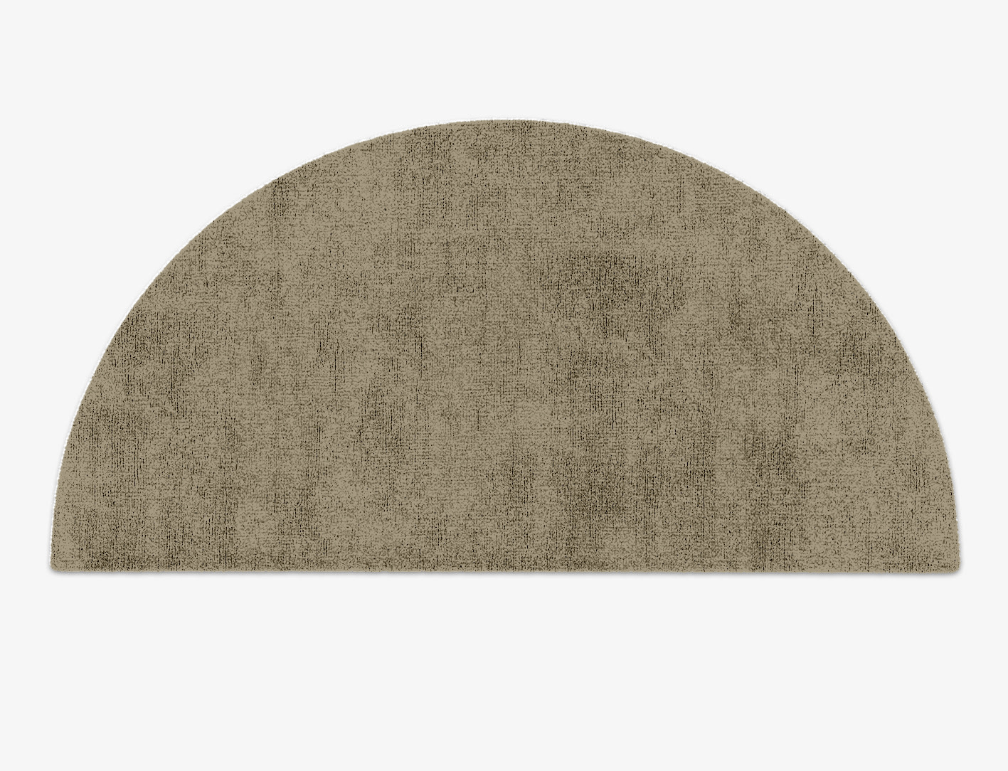 RA-CN09 Solid Colors Halfmoon Hand Knotted Bamboo Silk Custom Rug by Rug Artisan
