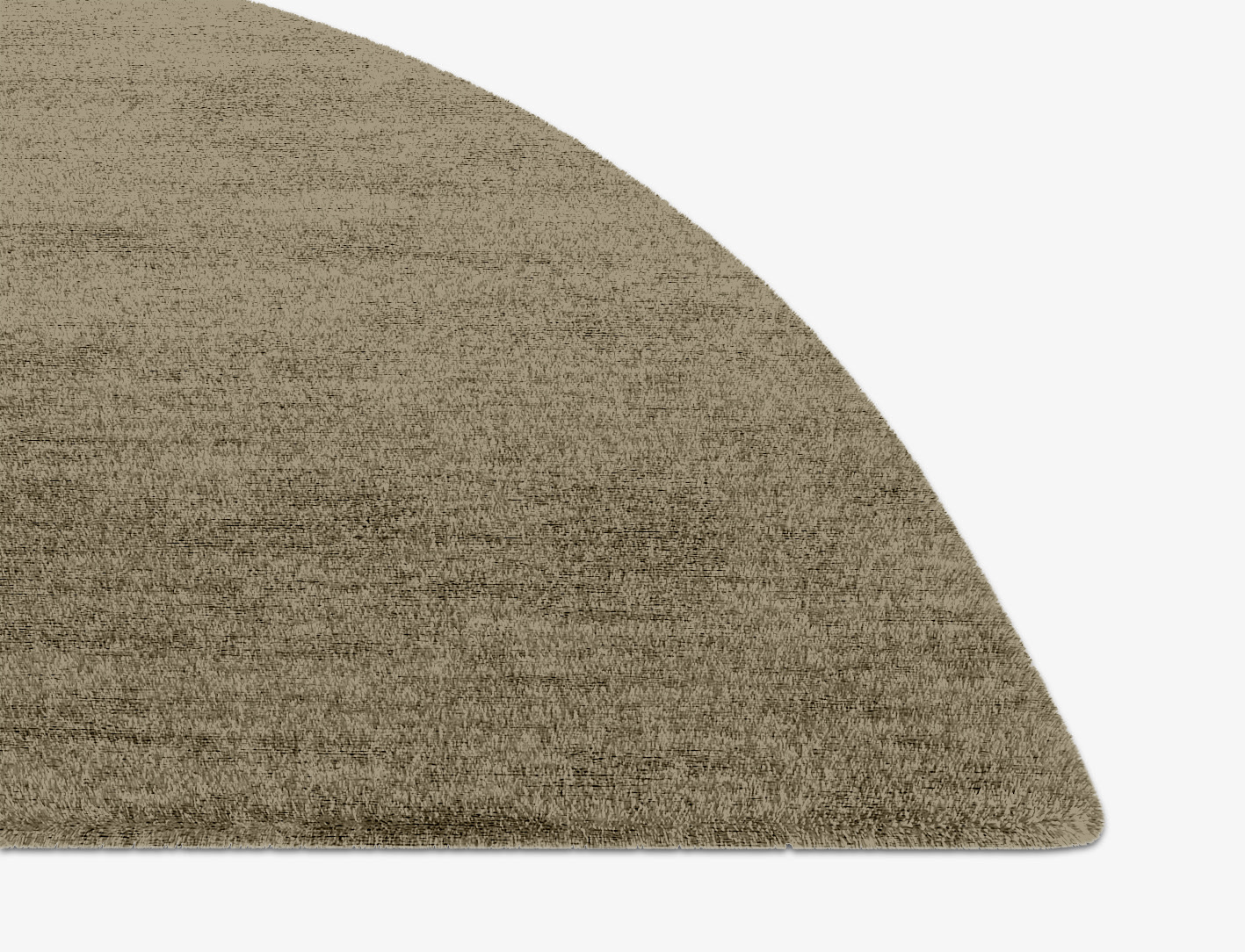 RA-CN09 Solid Colors Halfmoon Hand Knotted Bamboo Silk Custom Rug by Rug Artisan