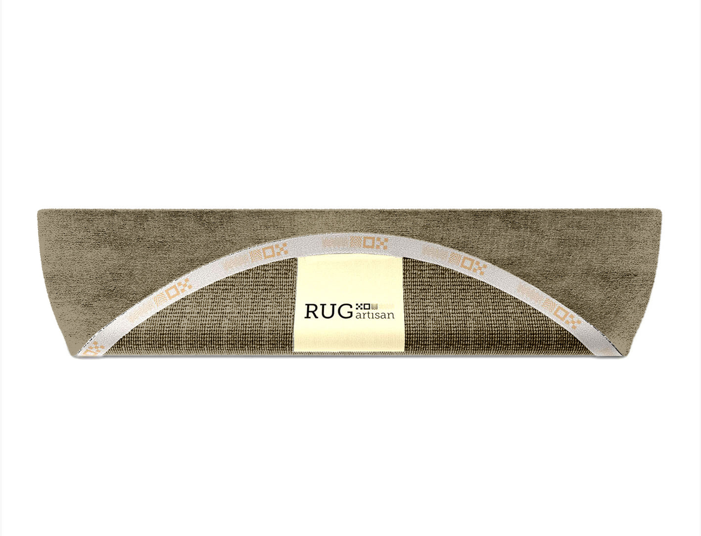 RA-CN09 Solid Colors Halfmoon Hand Knotted Bamboo Silk Custom Rug by Rug Artisan