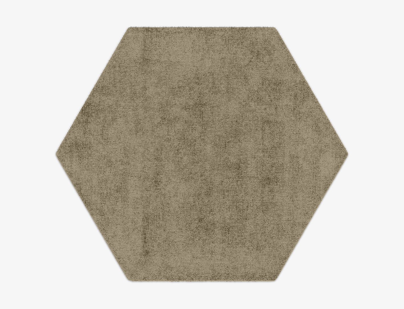RA-CN09 Solid Colors Hexagon Hand Knotted Bamboo Silk Custom Rug by Rug Artisan