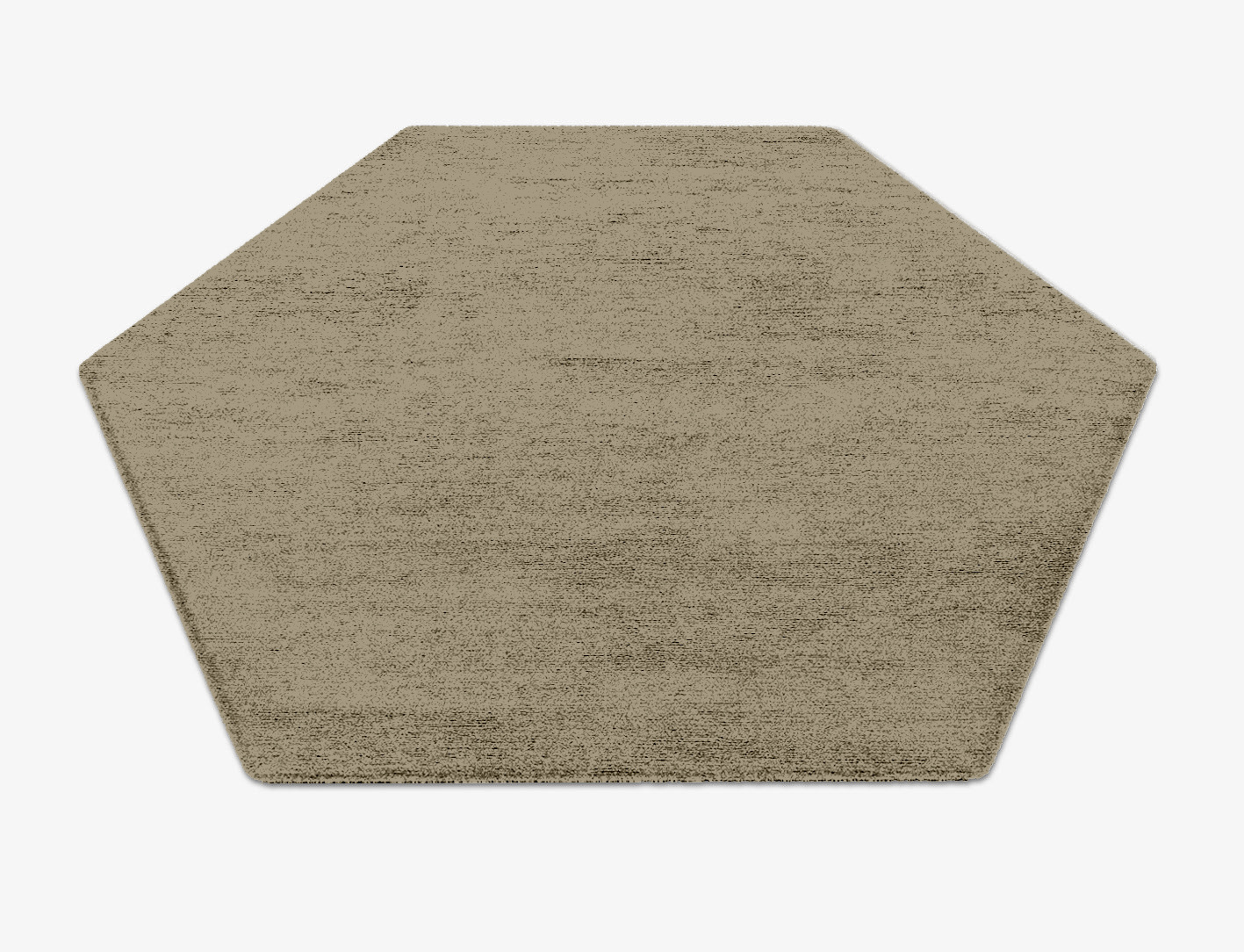 RA-CN09 Solid Colors Hexagon Hand Knotted Bamboo Silk Custom Rug by Rug Artisan