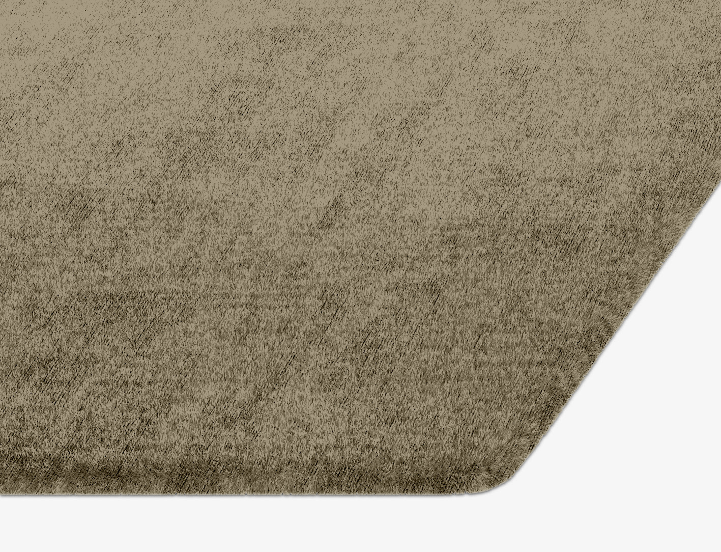 RA-CN09 Solid Colors Hexagon Hand Knotted Bamboo Silk Custom Rug by Rug Artisan