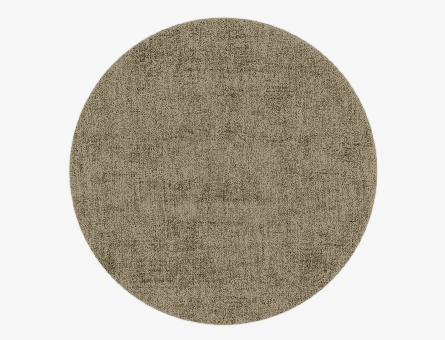 RA-CN09 Solid Colors Round Hand Knotted Bamboo Silk Custom Rug by Rug Artisan