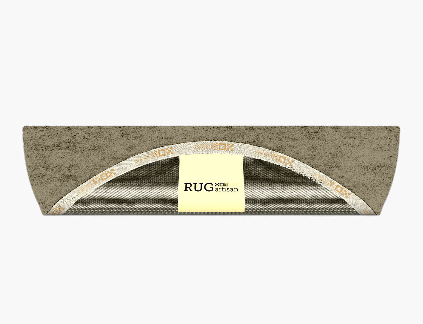 RA-CN09 Solid Colors Halfmoon Hand Tufted Bamboo Silk Custom Rug by Rug Artisan