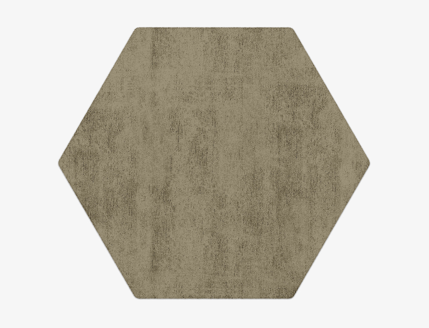 RA-CN09 Solid Colors Hexagon Hand Tufted Bamboo Silk Custom Rug by Rug Artisan