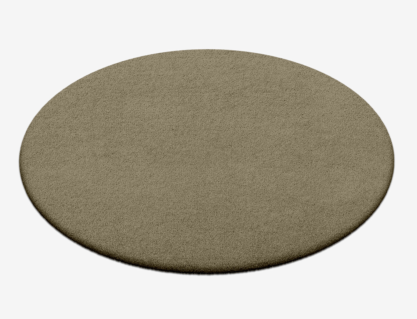 RA-CN09 Solid Colours Round Hand Tufted Pure Wool Custom Rug by Rug Artisan