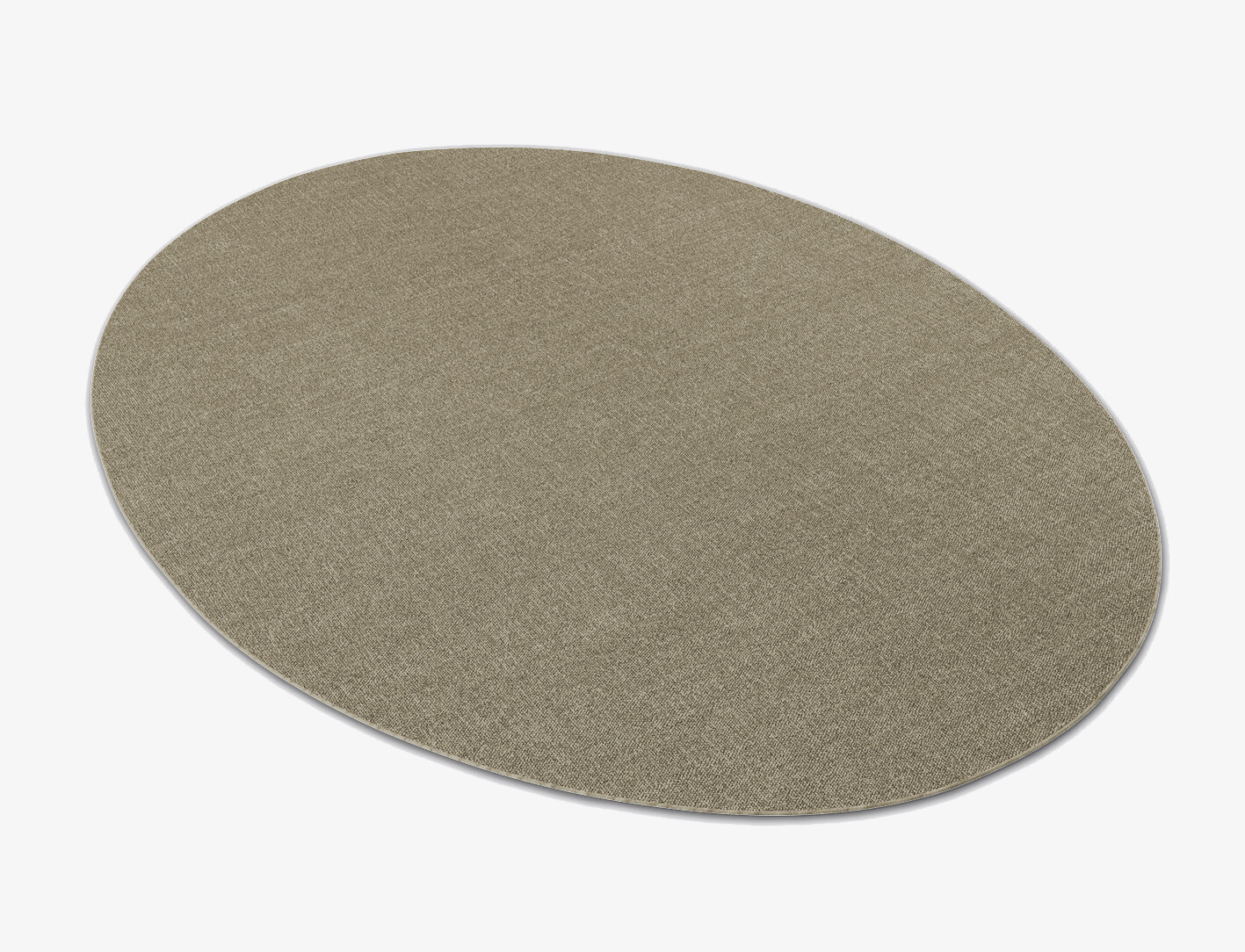 RA-CN09 Solid Colors Oval Outdoor Recycled Yarn Custom Rug by Rug Artisan