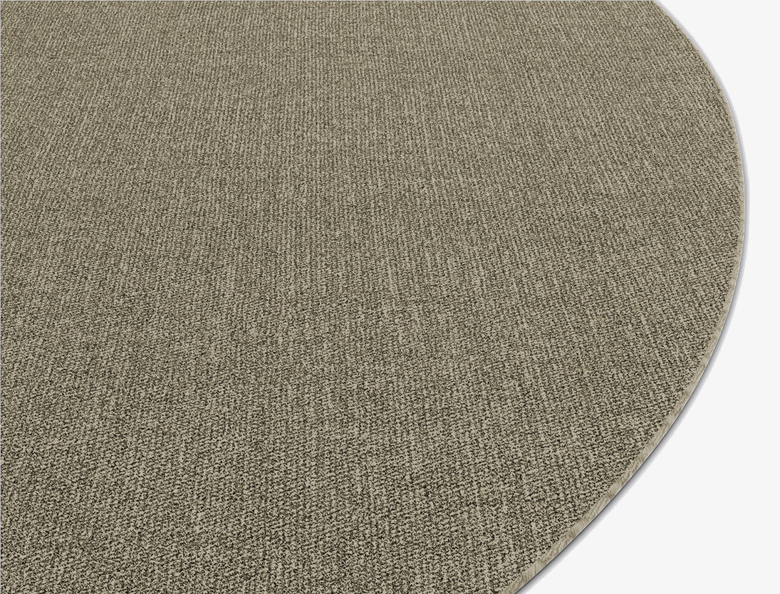 RA-CN09 Solid Colors Oval Outdoor Recycled Yarn Custom Rug by Rug Artisan