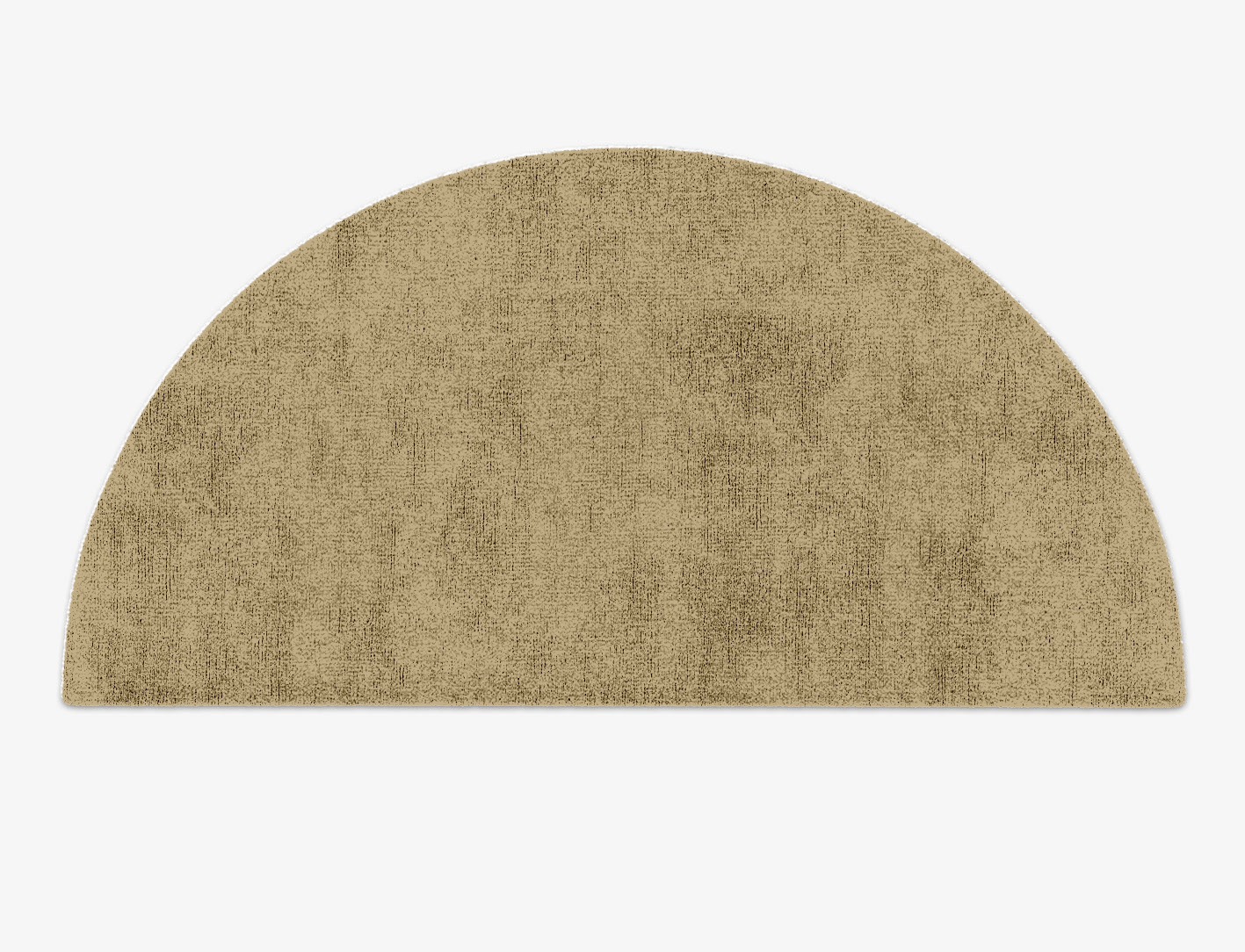 RA-DA11 Solid Colors Halfmoon Hand Knotted Bamboo Silk Custom Rug by Rug Artisan