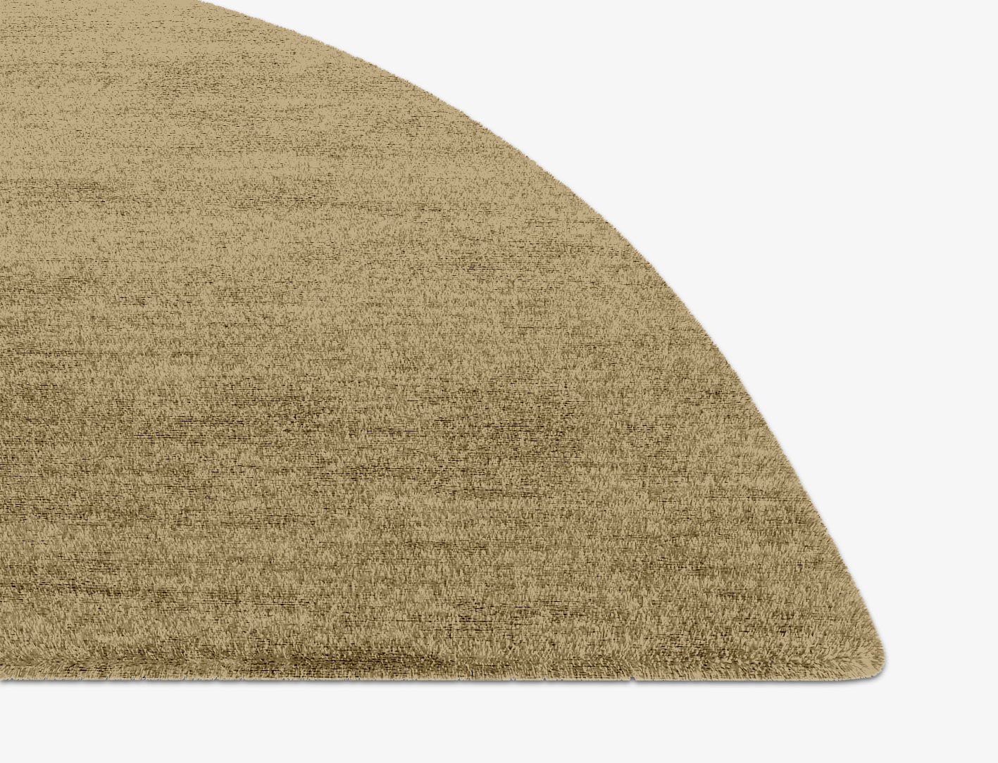 RA-DA11 Solid Colors Halfmoon Hand Knotted Bamboo Silk Custom Rug by Rug Artisan