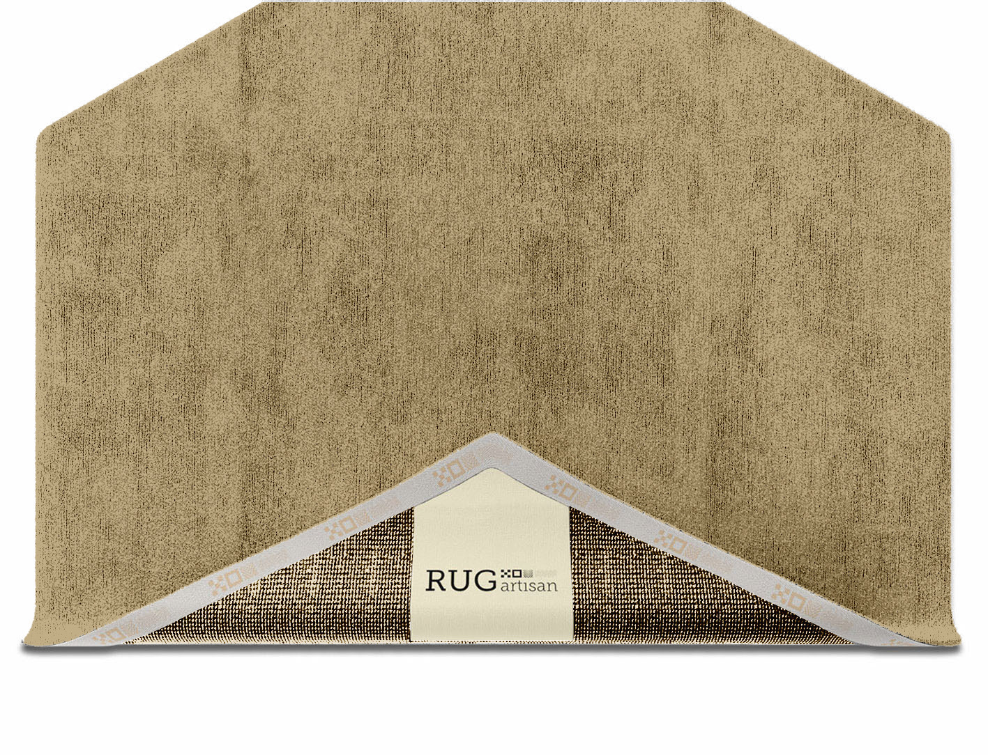 RA-DA11 Solid Colors Hexagon Hand Knotted Bamboo Silk Custom Rug by Rug Artisan