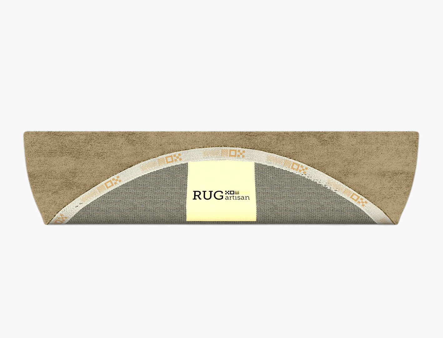RA-DA11 Solid Colors Halfmoon Hand Tufted Bamboo Silk Custom Rug by Rug Artisan