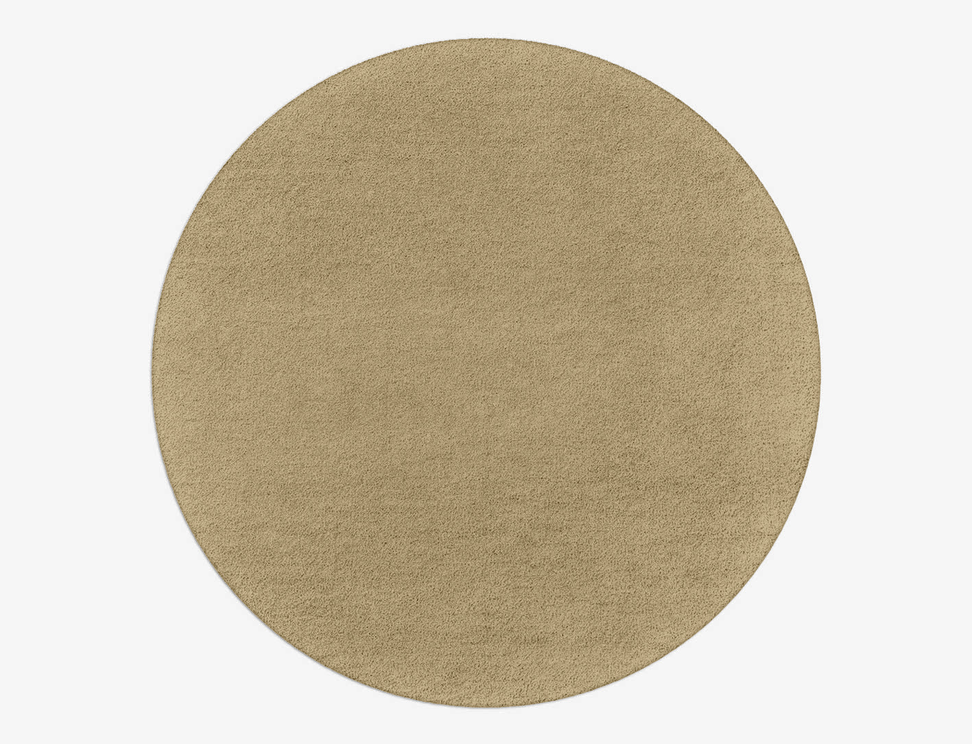 RA-DB10 Solid Colors Round Hand Tufted Pure Wool Custom Rug by Rug Artisan